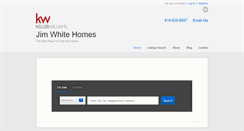 Desktop Screenshot of jimwhitehomes.com