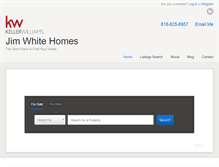 Tablet Screenshot of jimwhitehomes.com
